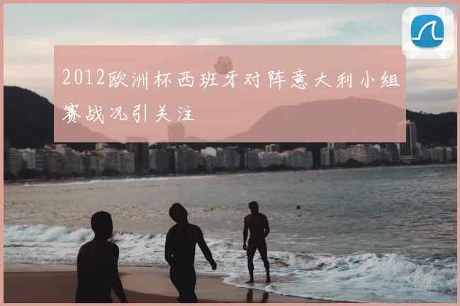 2012欧洲杯西班牙对阵意大利小组赛战况引关注