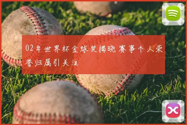 02年世界杯金球奖揭晓 赛事个人荣誉归属引关注