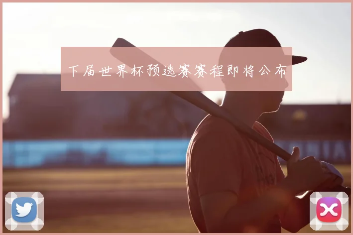 下届世界杯预选赛赛程即将公布